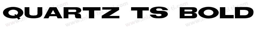 Quartz TS Bold Itali字体转换